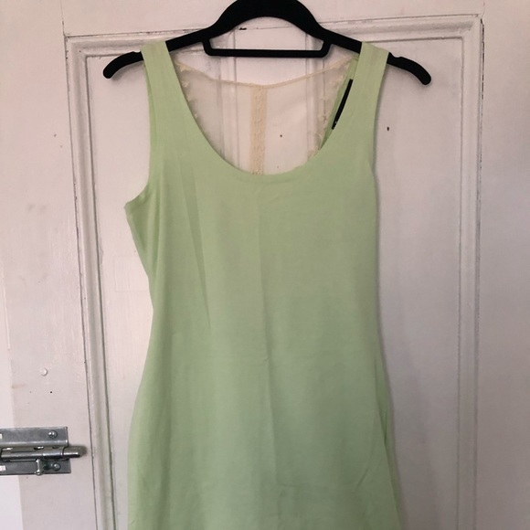 Mint green mini dress - Picture 3 of 4